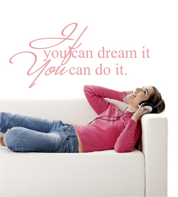 If you can... als Wandtattoo