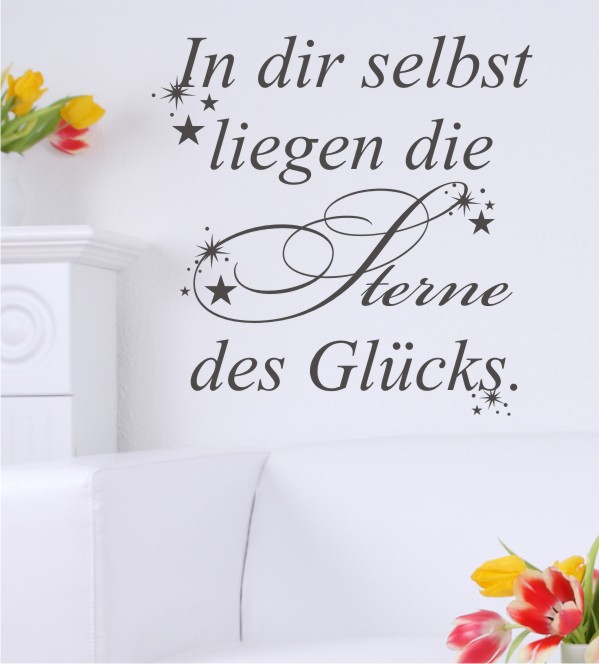 In dir selbst... als Wandtattoo