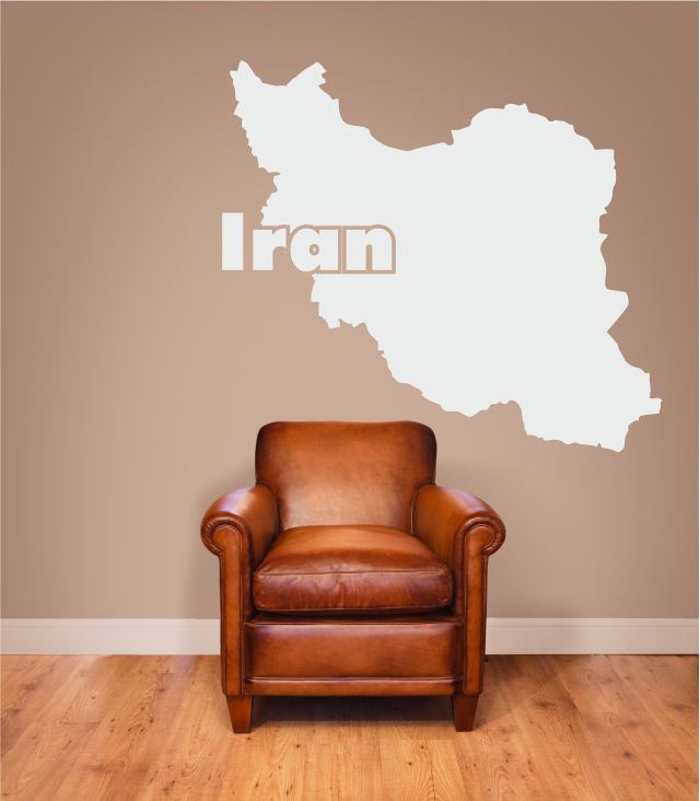Iran als Wandtattoo