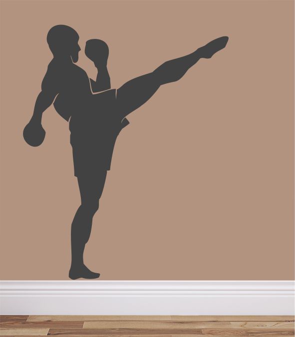 Boxer 4 als Wandtattoo