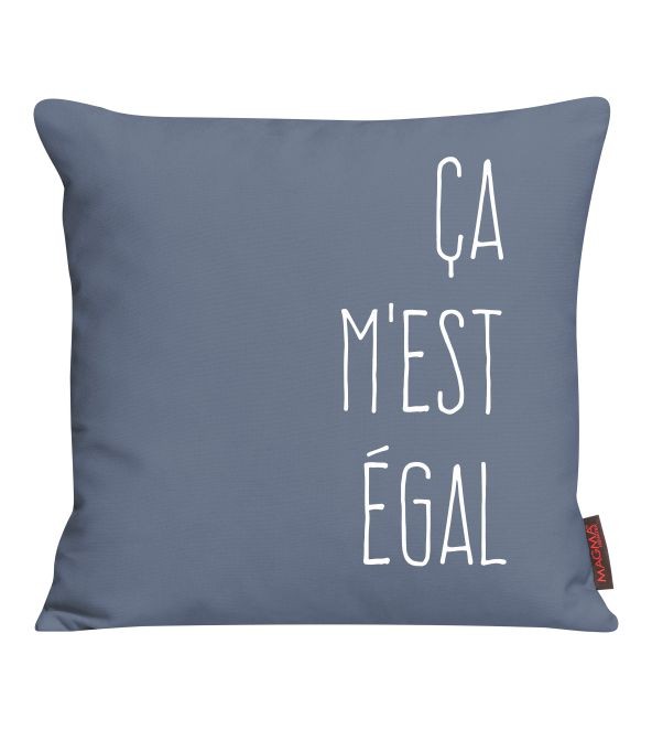 Kissen Ça m'est égal 