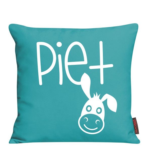 Kissen mit Name und Esel