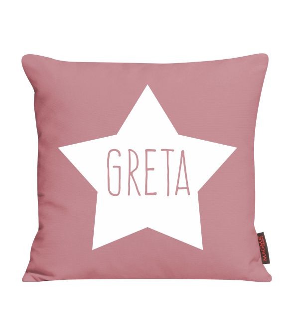 Kissen mit Name und Stern