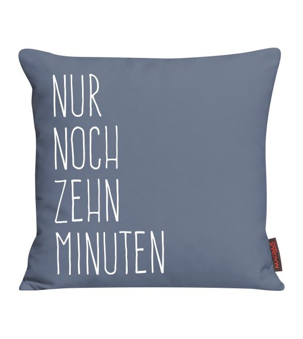 Kissen nur noch zehn Minuten