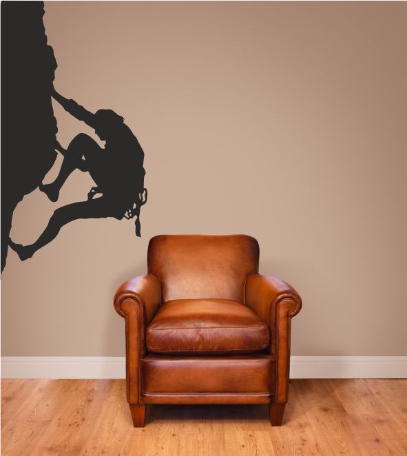 Aufsteiger als Wandtattoo