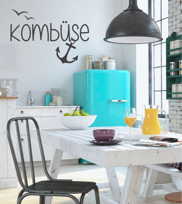 Kombüse als Wandtattoo