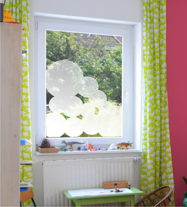 Kreise in Milchglasoptik