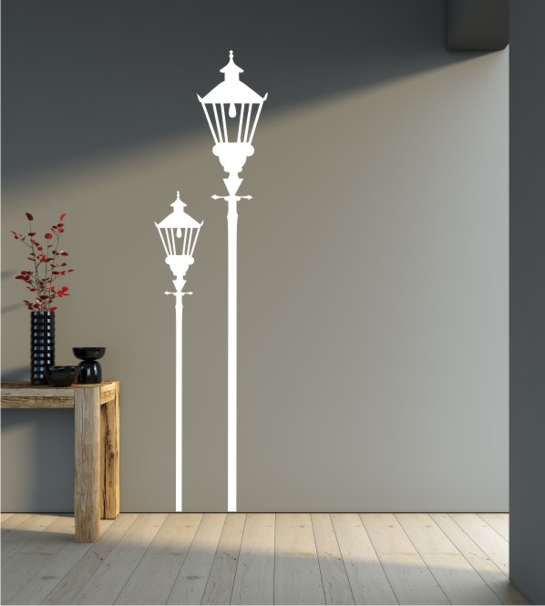 Laternen als Wandtattoo 