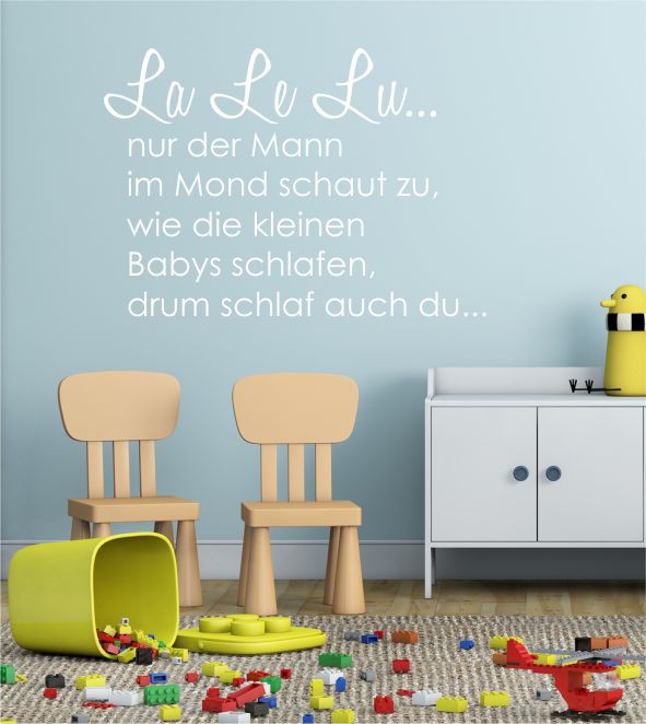 La Le Lu.. als Wandtattoo