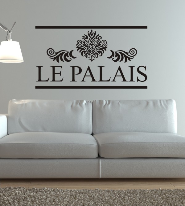 Le Palais als Wandtattoo