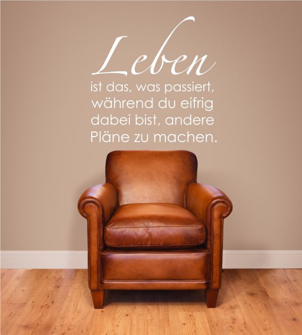 Leben ist das... als Wandtattoo