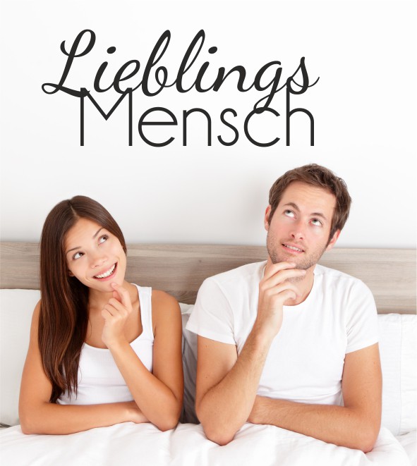 Lieblings Mensch als Wandtattoo
