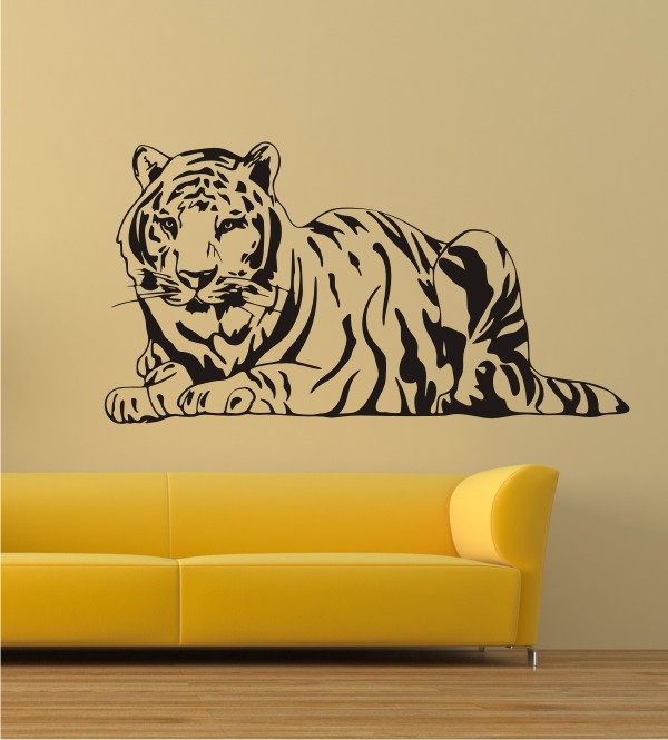 Tiger als Wandtattoo