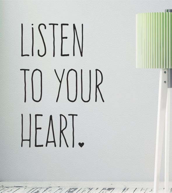 Listen to... als Wandtattoo