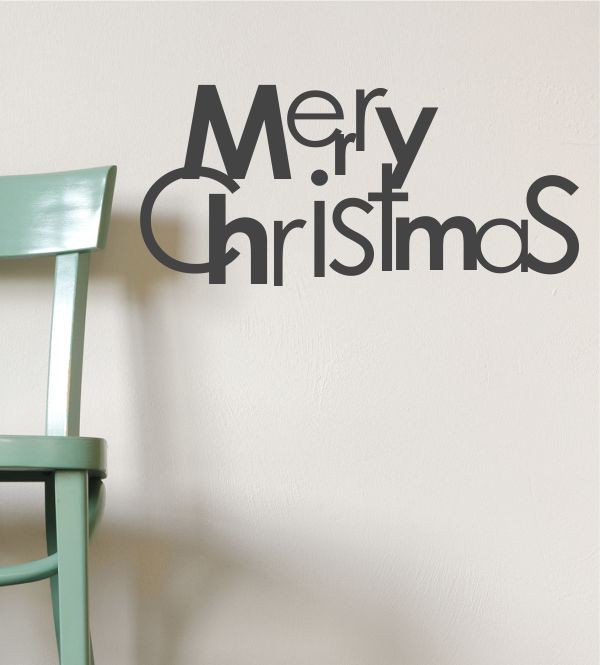 Merry Christmas 2 als Wandtattoo