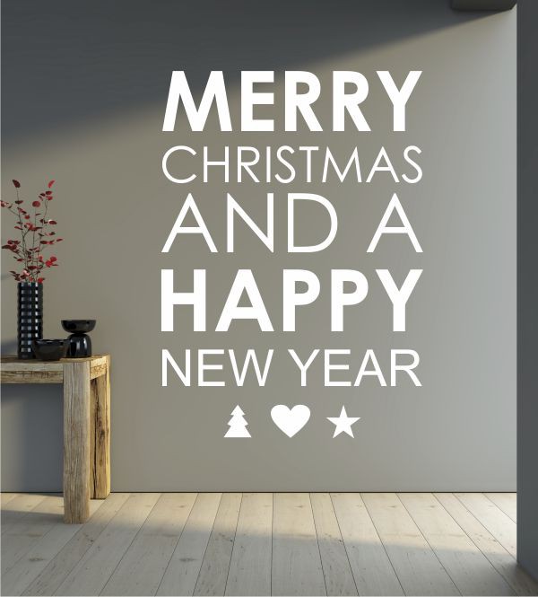 Merry Christmas 1 als Wandtattoo