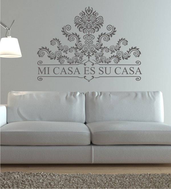 Mi casa es su casa als Wandtattoo