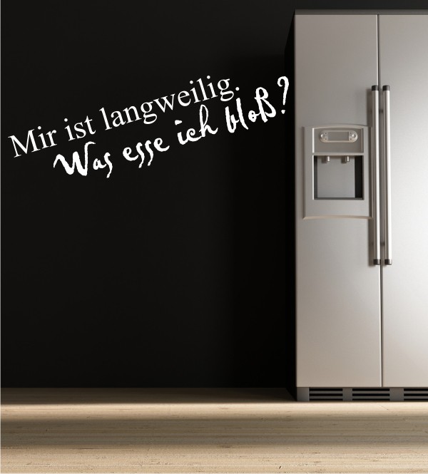 Mir ist langweilig... als Wandtattoo