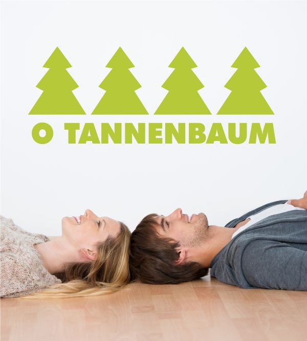 O Tannenbaum als Wandtattoo