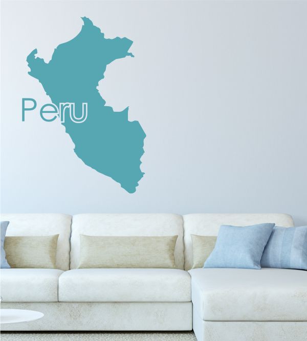 Peru als Wandtattoo