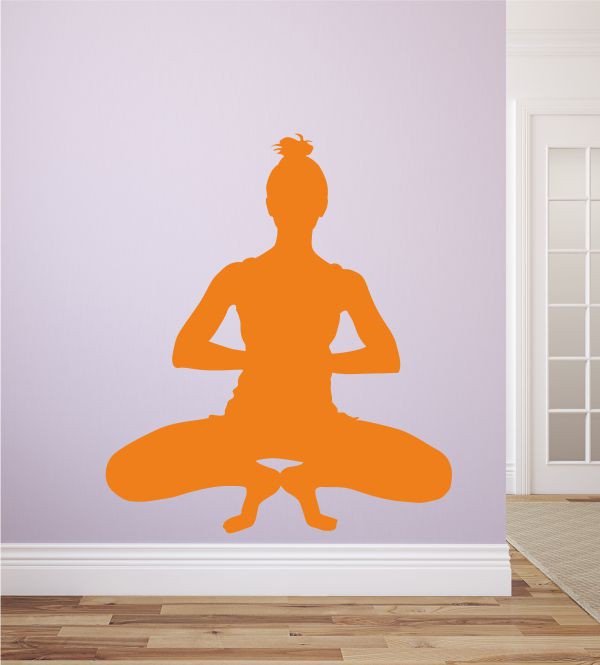 Pilates als Wandtattoo