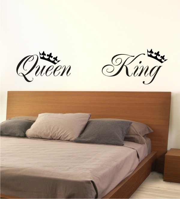 Queen & King als Wandtattoo