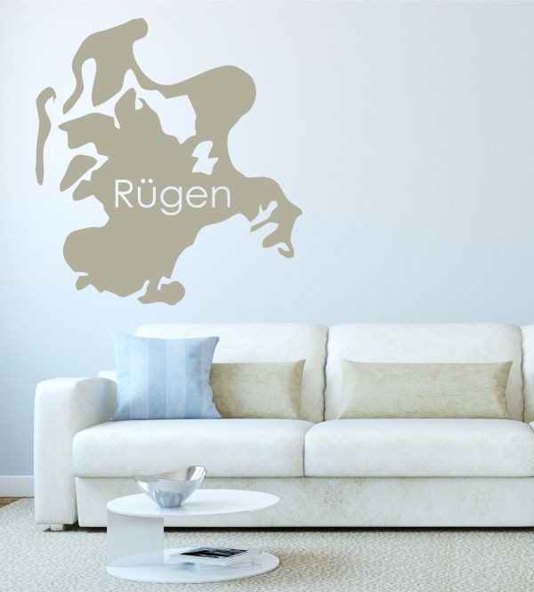 Rügen als Wandtattoo