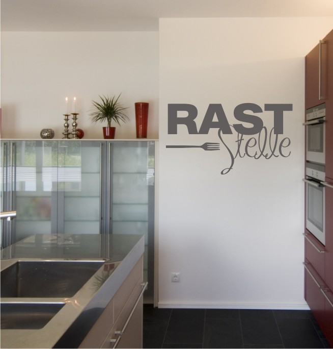 Rast Stelle als Wandtattoo