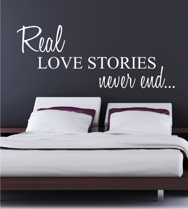 Love Stories als Wandtattoo