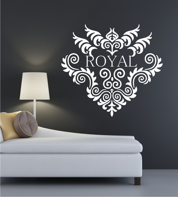 Royal als Wandtattoo