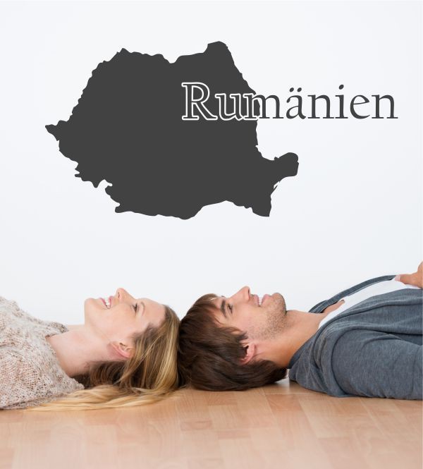 Rumänien als Wandtattoo