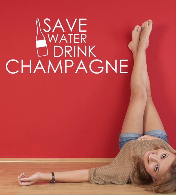 Save the water... als Wandtattoo