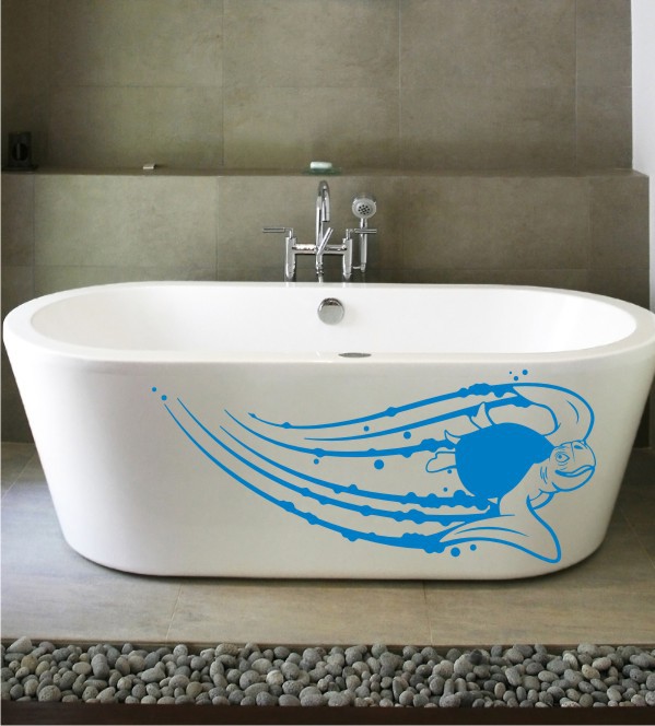 Schildkröte als Wandtattoo