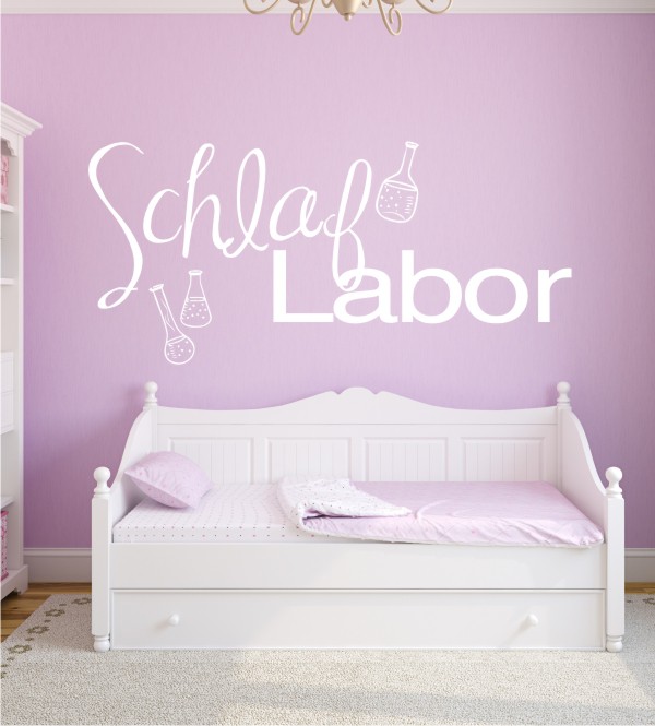 Schlaf Labor als Wandtattoo