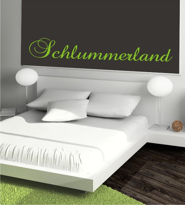 Schlummerland als Wandtattoo