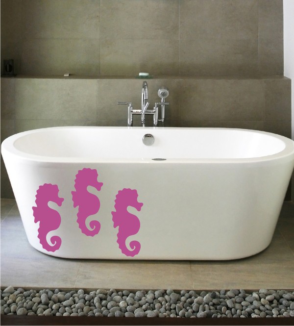 Seepferdchen als Wandtattoo