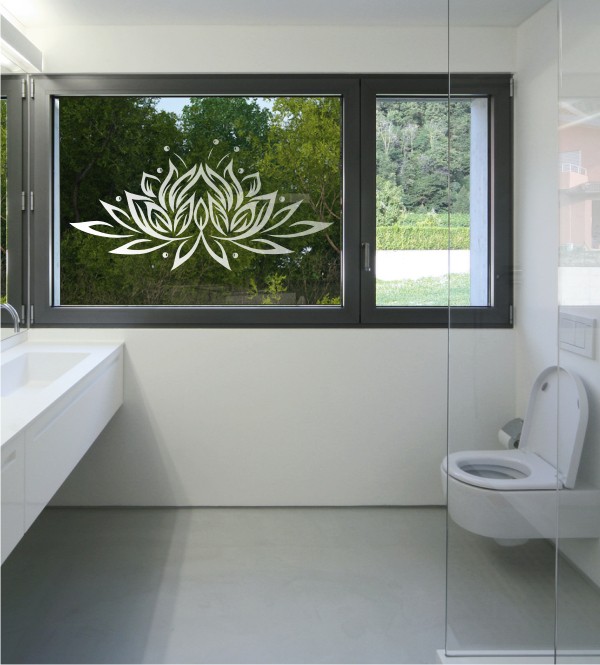 Seerose in Milchglasoptik