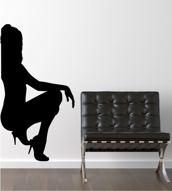 Sexy Girl 8 als Wandtattoo