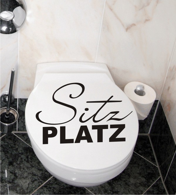 Sitzplatz als Wandtattoo