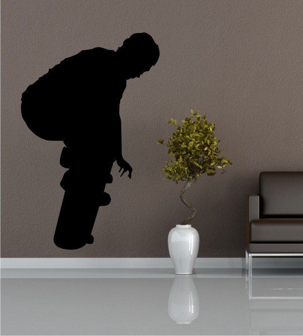 Skater 4 als Wandtattoo