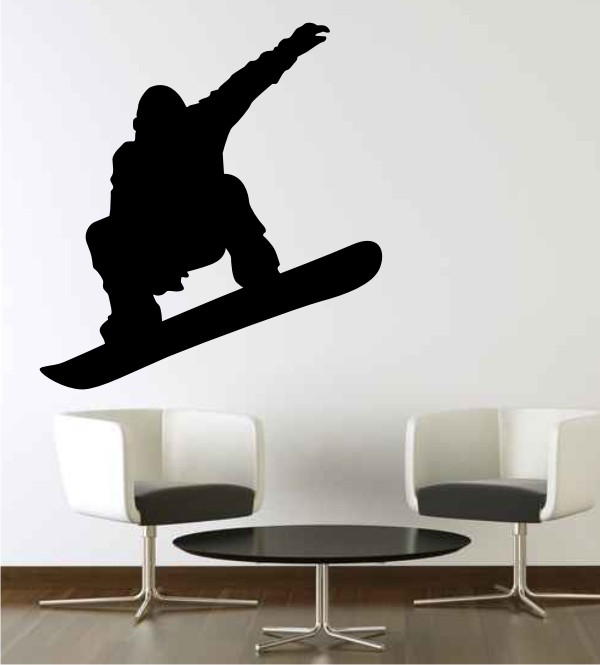 Snowboarder 3 als Wandtattoo