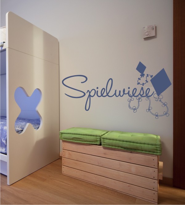 Spielwiese als Wandtattoo