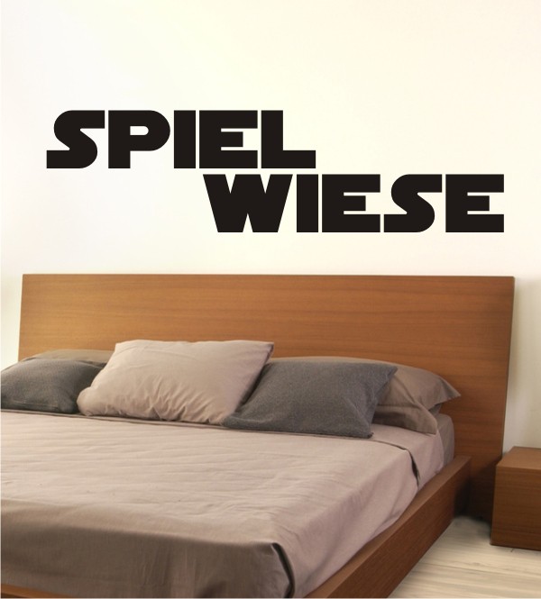 Spielwiese als Wandtattoo