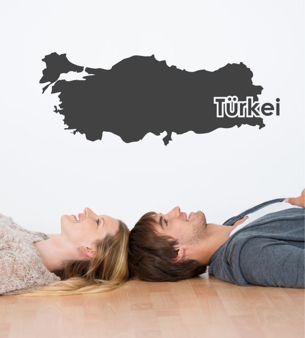 Türkei als Wandtattoo