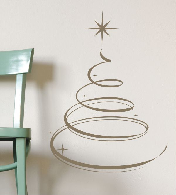 Tannenbaum 1 als Wandtattoo