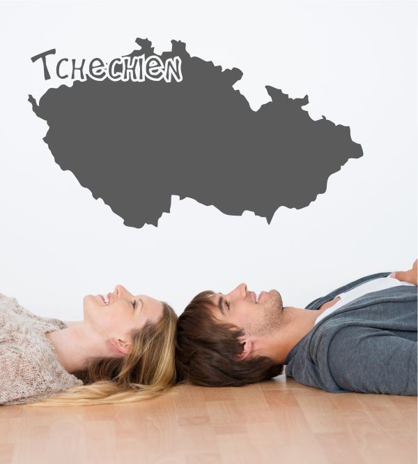 Tchechien als Wandtattoo