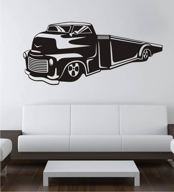 Truck als Wandtattoo