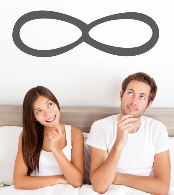 Unendlich Infinity als Wandtattoo