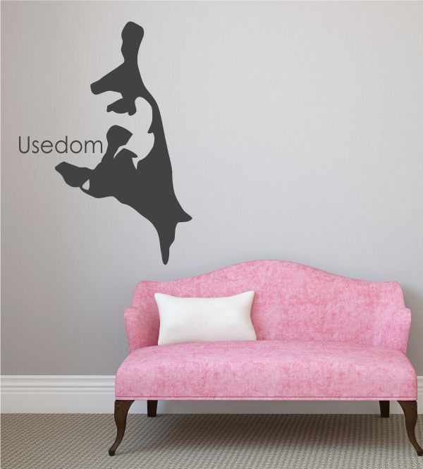 Usedom als Wandtattoo