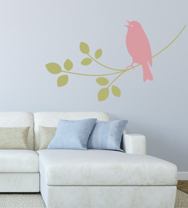 Vogelgezwitscher als Wandtattoo